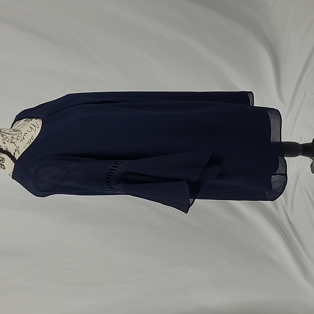 {A. Byer} Navy Dress wedding guest, formal, casual, night out - Picture 4 of 7